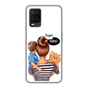 Чохли для МАМИ на OPPO A54 (Мама і син)