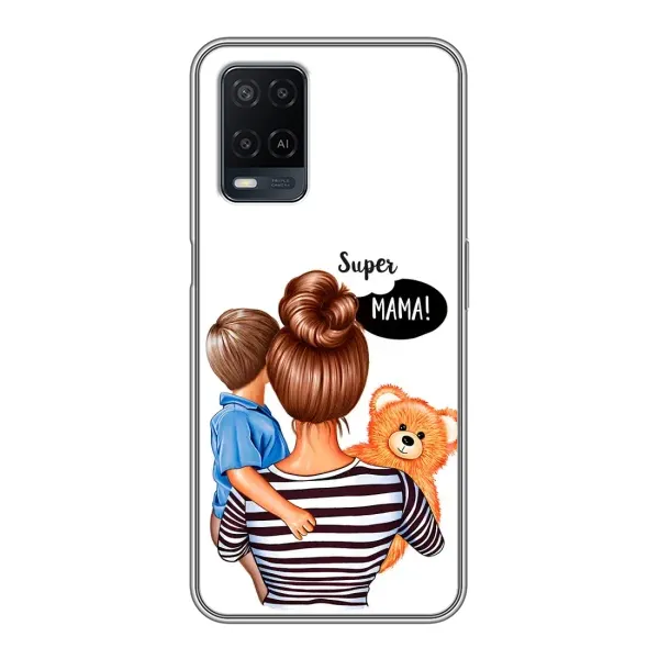 Чехол с рисунком «Мама и сын» для OPPO A54 Чехол с рисунком «Мама и сын» для OPPO A54