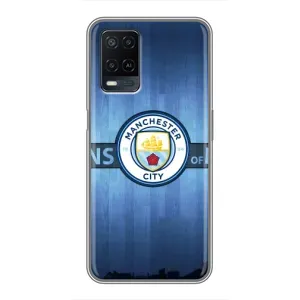 Силиконовые Чехлы принт Футбол на OPPO A54 (ManCity)