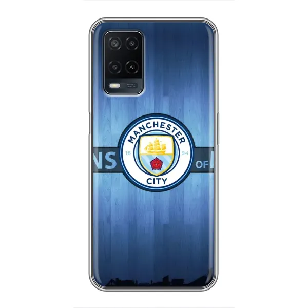 Чехол с рисунком «ManCity» для OPPO A54 Чехол с рисунком «ManCity» для OPPO A54