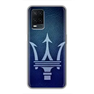 Чехлы с тематикой "Крутые машины" на OPPO A54 (Лого Maserati)