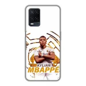 Чехол (TPU) с Футболистом на OPPO A54 (Мбаппе Реал)
