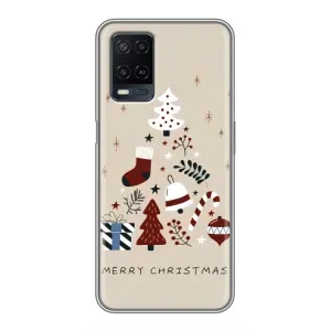 Чохол Санта Клаус для OPPO A54 (Merry Christmas)