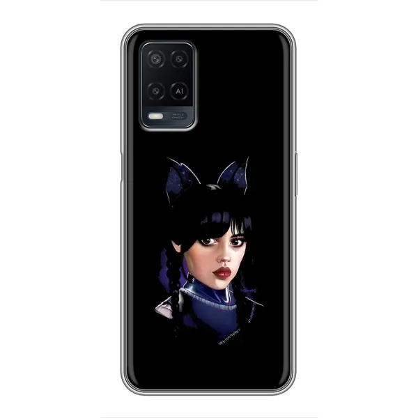 Чехол с рисунком «Милая Уэнсдей» для OPPO A54 Чехол с рисунком «Милая Уэнсдей» для OPPO A54