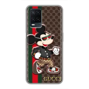 Чехлы Бренд GUCCI для OPPO A54 (Маус Гуччи)