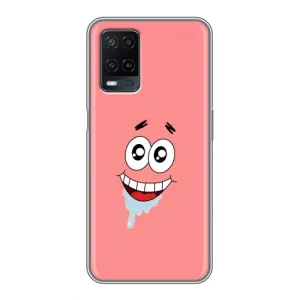 Чехлы с Патриком на OPPO A54 (Мордочка Патрика)