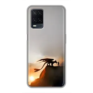 Чехол дракон Беззубик для OPPO A54 (Мультиик Беззубик)