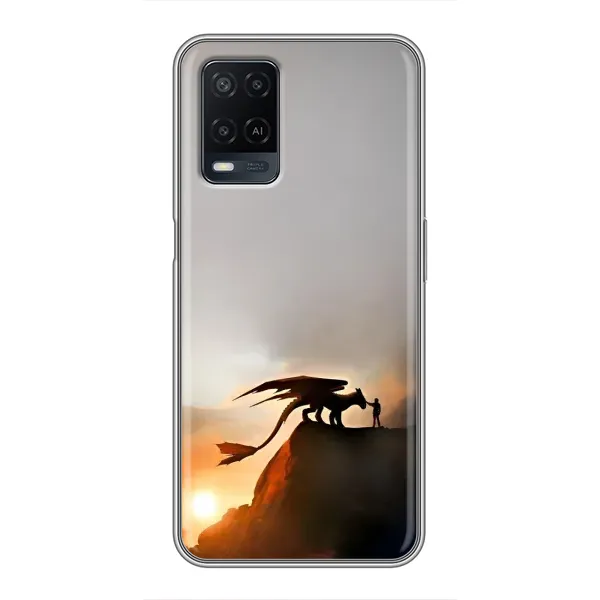 Чехол с рисунком «Мультиик Беззубик» для OPPO A54 Чехол с рисунком «Мультиик Беззубик» для OPPO A54