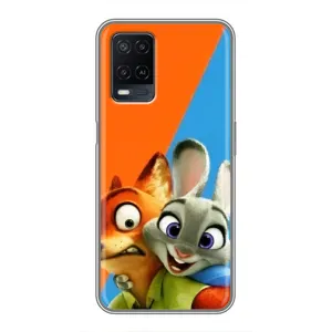 Чехлы ЗВЕРОПОЛИС для OPPO A54 (Ник и Хопс)
