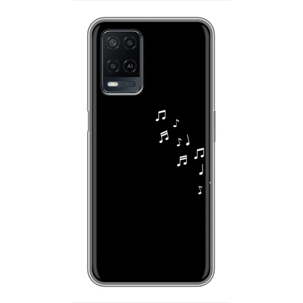Чехол с рисунком «Ноты» для OPPO A54 Чехол с рисунком «Ноты» для OPPO A54