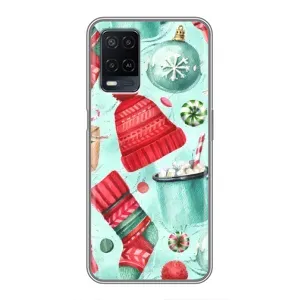 Чохол Санта Клаус для OPPO A54 (Одяг)