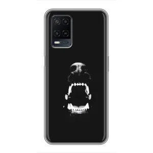 Чехол ДОБЕРМАН для OPPO A54 (Пасть добермана)