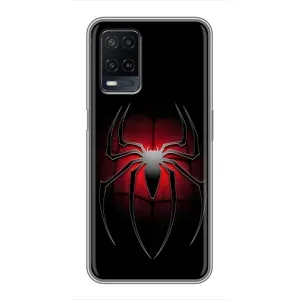 Чехол Супергерой Человека Паука на OPPO A54 (Паук)