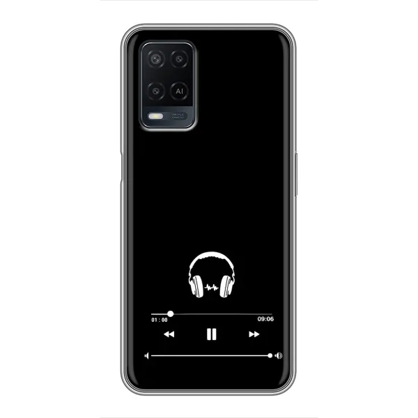 Чехол с рисунком «Плеер» для OPPO A54 Чехол с рисунком «Плеер» для OPPO A54