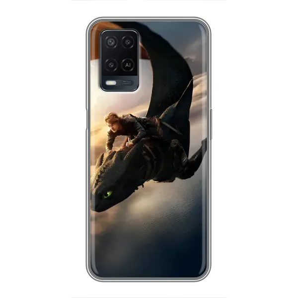 Чехол с рисунком «Полет Беззубика» для OPPO A54 Чехол с рисунком «Полет Беззубика» для OPPO A54
