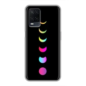 Чохол (ТПУ) з планетами на OPPO A54 (Повнолуння)