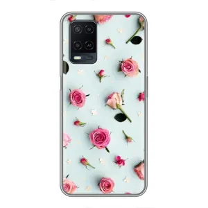 Чехлы с принтом Розочки для OPPO A54 (Разные цветы)
