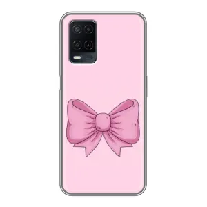 Чохол банти для OPPO A54 (Рожевий бантик)