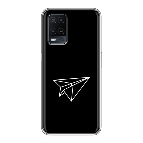Чехол с рисунком «Самолетик» для OPPO A54 Чехол с рисунком «Самолетик» для OPPO A54