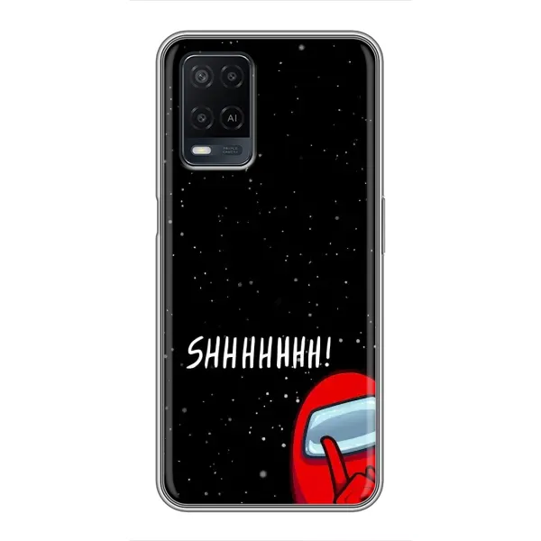 Чехол с рисунком «SHHHHH» для OPPO A54 Чехол с рисунком «SHHHHH» для OPPO A54