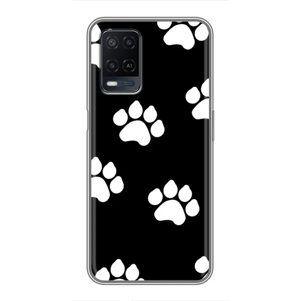 Чехол с рисунком «Следы собак» для OPPO A54 Чехол с рисунком «Следы собак» для OPPO A54