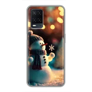Чохли на Новий Рік OPPO A54 (Сніговик святковий)