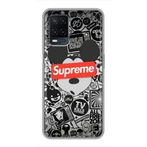 Чехол с рисунком «Supreme Маус» для OPPO A54