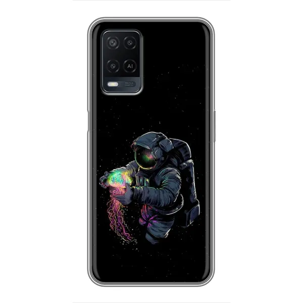 Чехол с рисунком «В руках земля» для OPPO A54 Чехол с рисунком «В руках земля» для OPPO A54