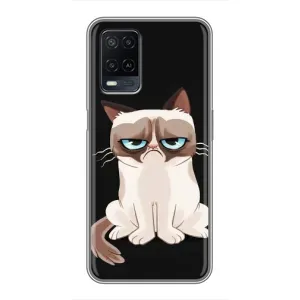 Чехол на тематику: Коты для OPPO A54 (Взгляд кота)