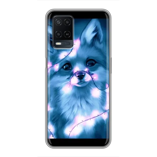 Чехол с рисунком «Яркая Лиса» для OPPO A54 Чехол с рисунком «Яркая Лиса» для OPPO A54