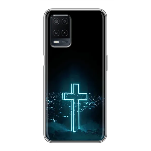 Чехол с рисунком «Яркий Крест» для OPPO A54 Чехол с рисунком «Яркий Крест» для OPPO A54