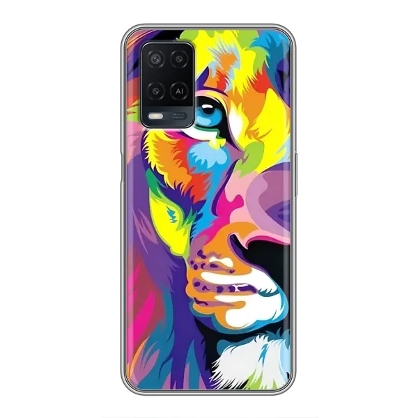 Чехол с рисунком «Яркий Лев» для OPPO A54 Чехол с рисунком «Яркий Лев» для OPPO A54