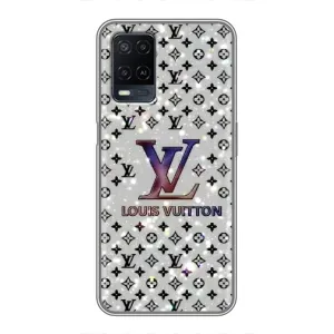 Чехол Стиль Louis Vuitton на OPPO A54 (Яркий LV)