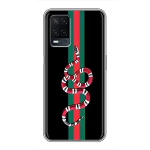 Чехлы Бренд GUCCI для OPPO A54 (Змей Гуччи)