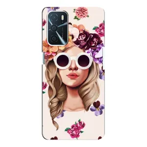 Чохол з картинкою Модні Дівчата Oppo a54s (Дівчина в окулярах)