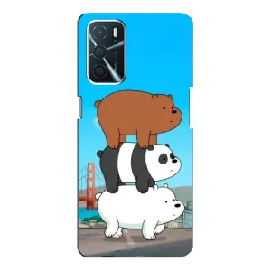 Чехлы с Пандами на Oppo a54s (Друзья)