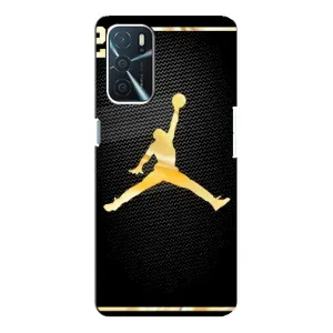 Силіконовый Чохол Nike Air Jordan на Оппо a54s (Джордан 23)
