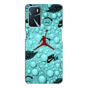 Силіконовый Чохол Nike Air Jordan на Оппо a54s (Джордан Найк)