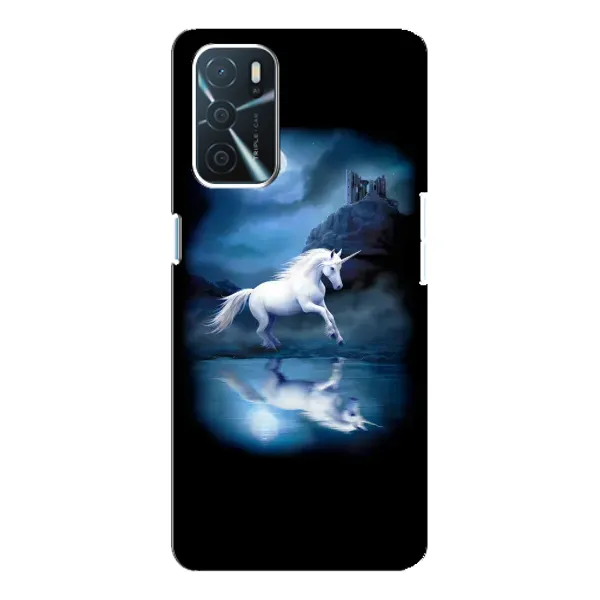 Чехол с рисунком «Единорог» для OPPO A54s Чехол с рисунком «Единорог» для OPPO A54s