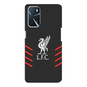 Силиконовые Чехлы принт Футбол на Oppo a54s (Эмблема Liverpool)