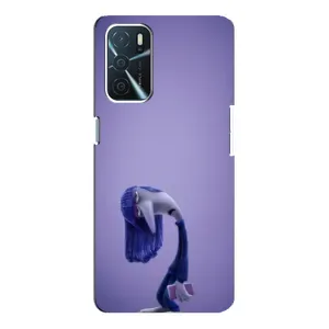 Чехол Головоломка для Oppo a54s - (AlphaPrint) (Хандра)