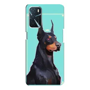 Чехол ДОБЕРМАН для Oppo a54s (Король доберман)