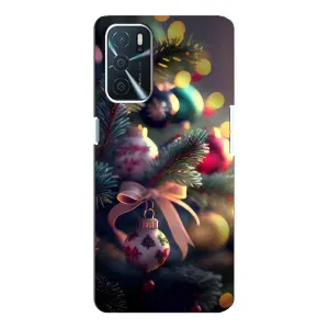 Чехлы на Новый Год Oppo a54s (Красивая елочка)