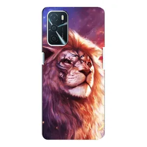 Чехол с картинкой на Oppo a54s (Красочный ЛЕВ)