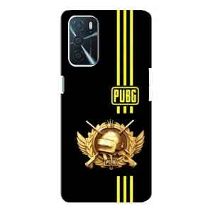 Чехол (TPU) с картинкой "Лого Пабг" на Оппо a54s (Лого PUPG)