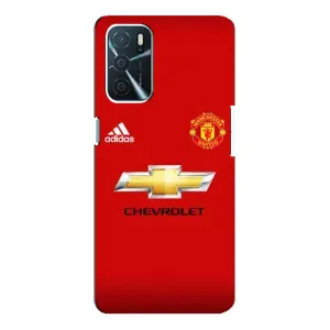 Силиконовые Чехлы принт Футбол на Oppo a54s (Man United)