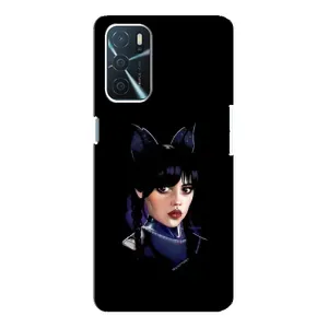 Чехлы с принтом Уэнсдей на Oppo a54s (Милая Уэнсдей)