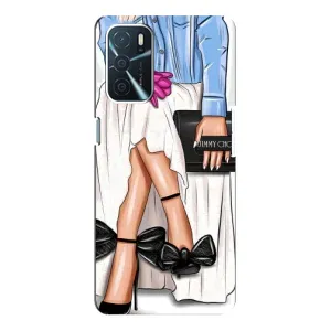 Силіконовый Чохол на Oppo a54s з картинкой Модных девушек (Мода)