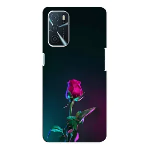 Чохли з принтом Троянд для Oppo a54s (Нічна троянда)