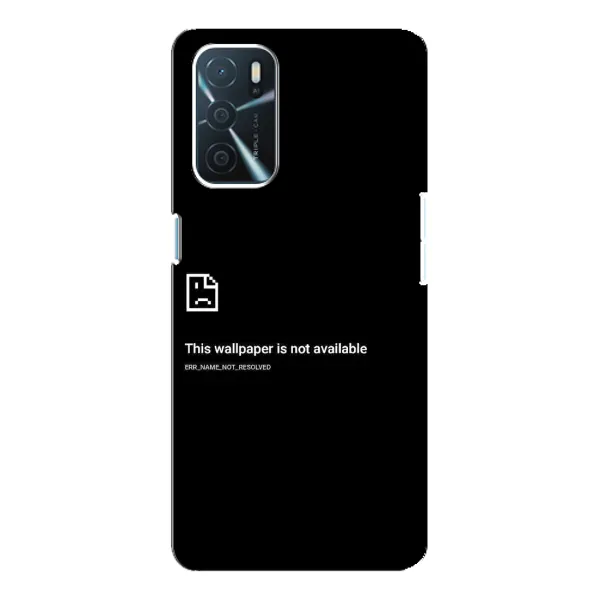 Чехол с рисунком «Ошибка» для OPPO A54s Чехол с рисунком «Ошибка» для OPPO A54s